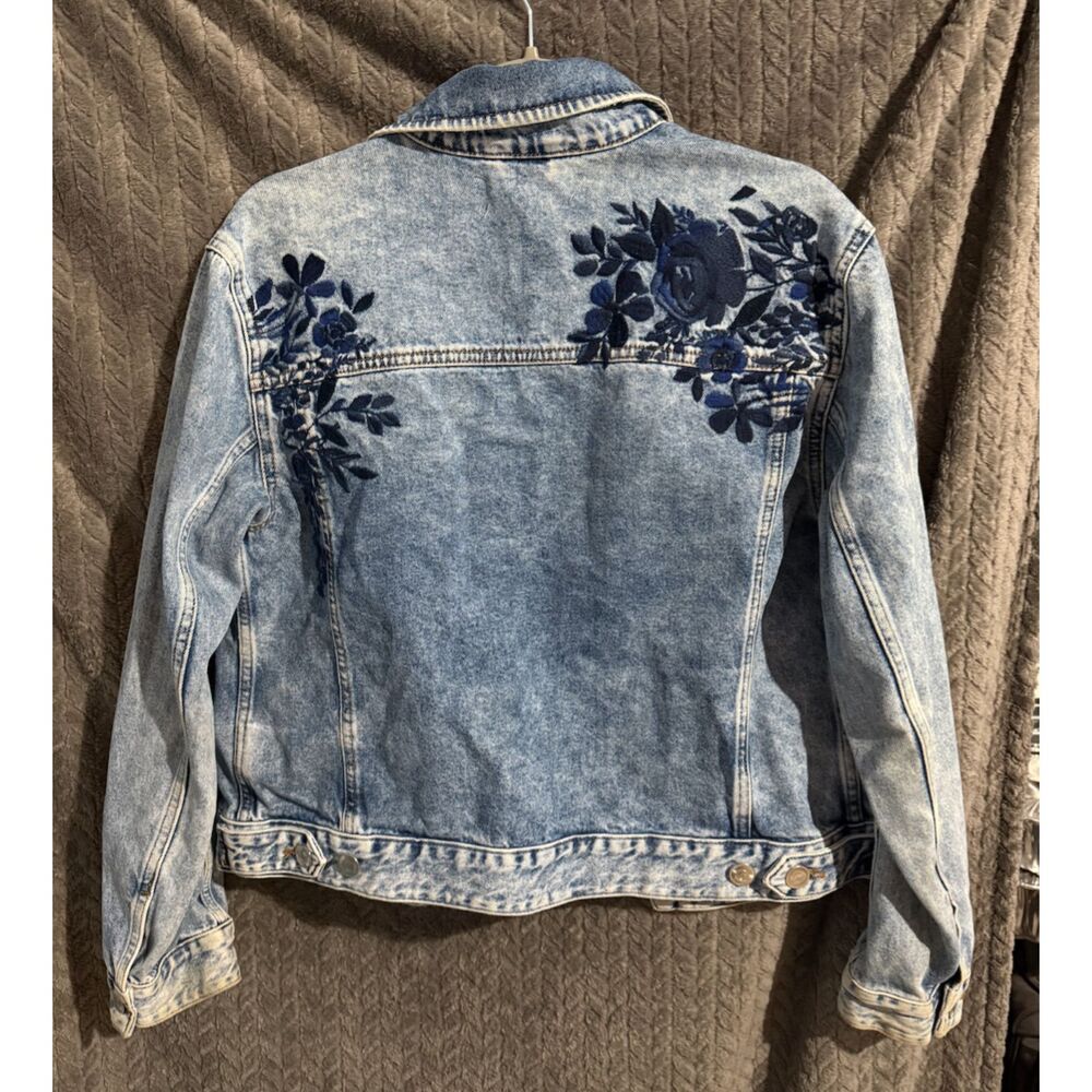 Embroidered Demin Jacket - Small (US 4)